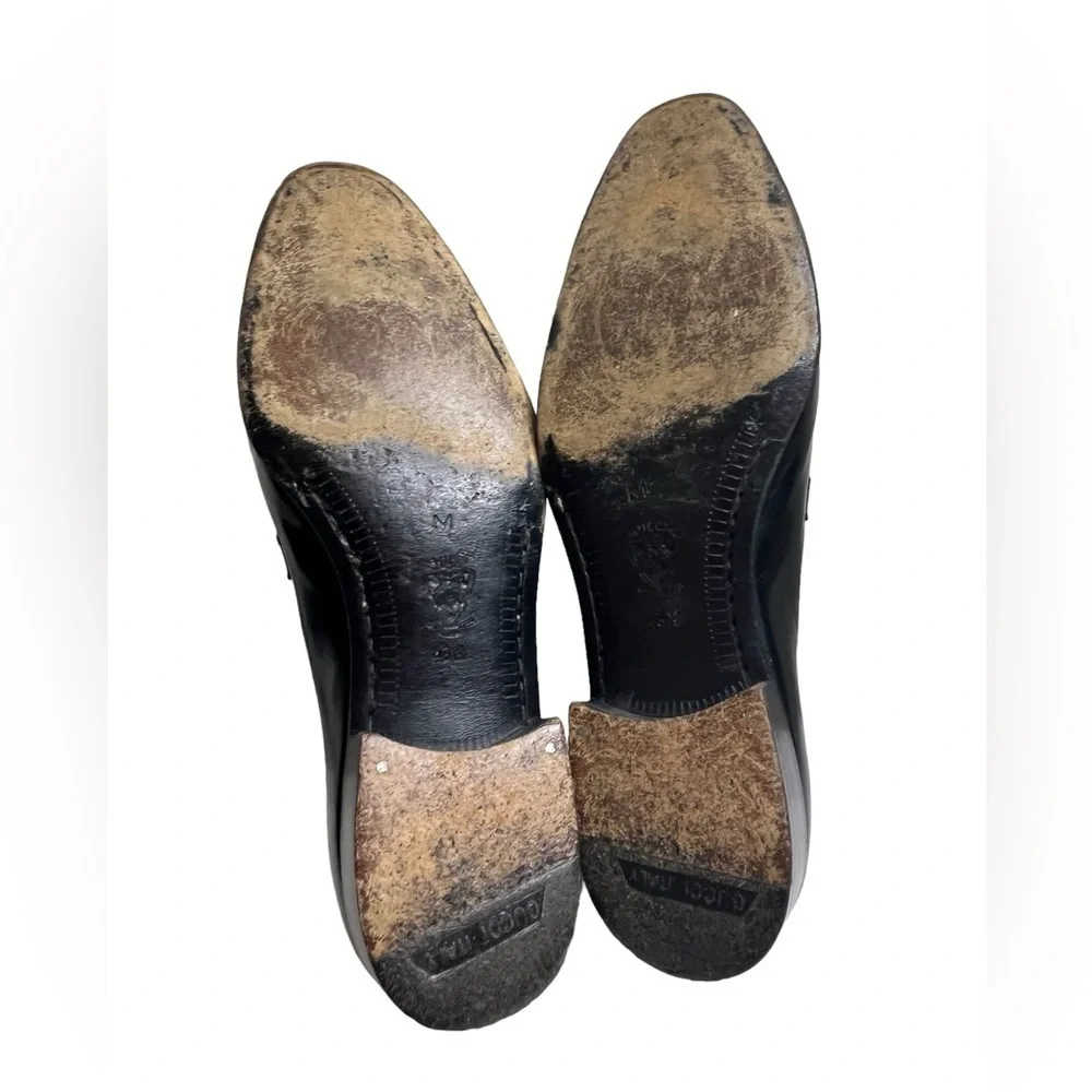 Gucci Men's Black Loafers size 43.5